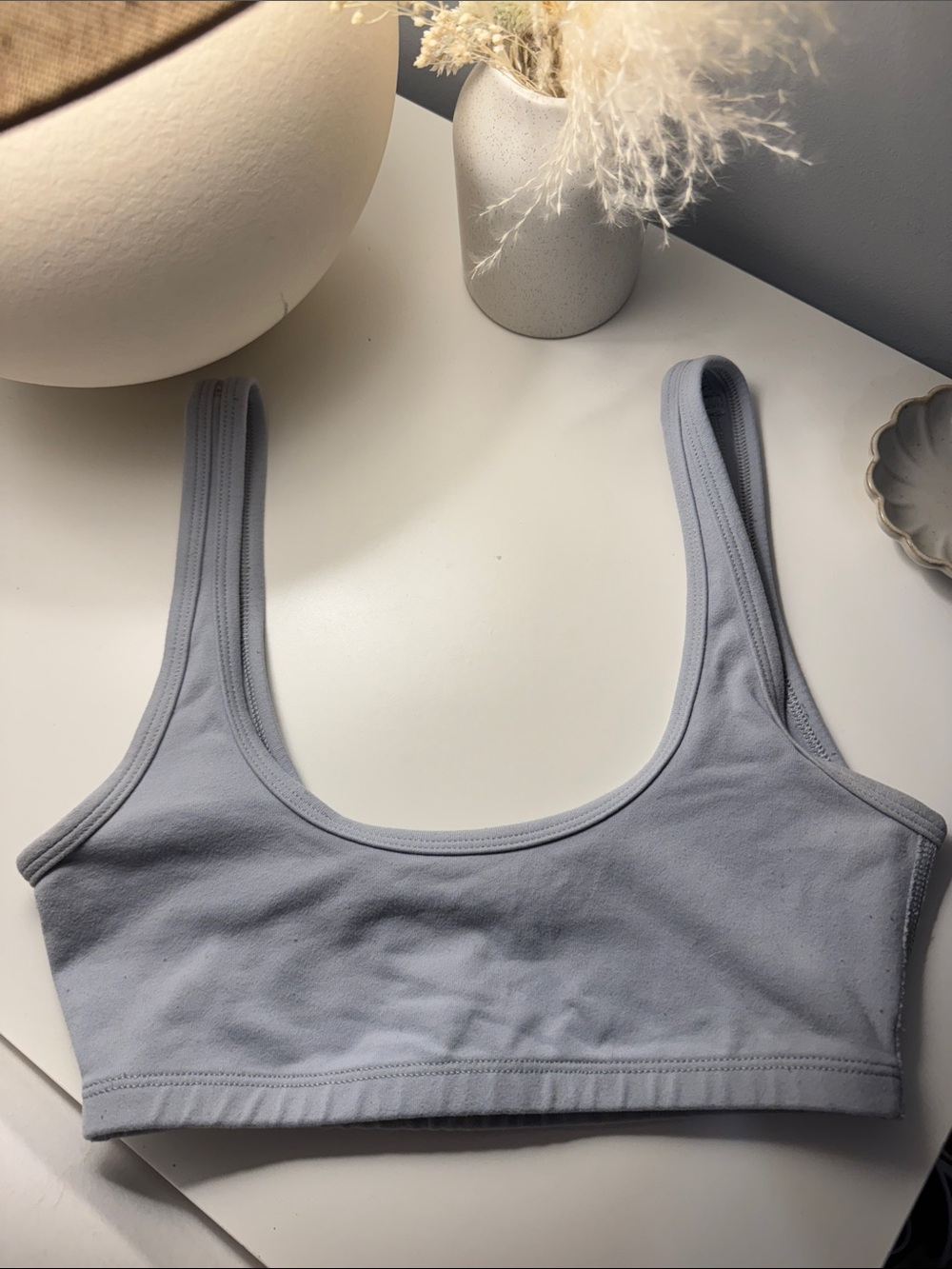 TNA Light Blue Bra top